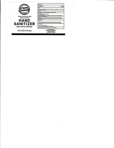 4oz Label (4oz Hand Sanitizer Label)